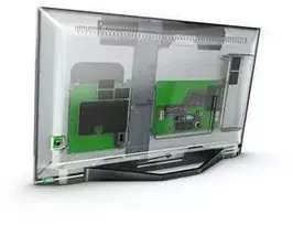 Televizorius Philips 24" Profesional TV, Translucent back coverm, High
