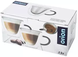 Terminės stiklinės su dviguba sienele kavai ir arbatai DOUBLE 280 ml 2 vnt.
