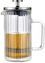 Stūmoklinis kavos/arbatos virimo aparatas, stiklinis, 1,0 l, Klausberg, kb-7758