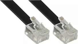 InLine Kabelis RJ12 męski - męski 6P6C 2m (18842)