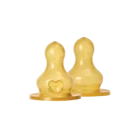 Badabulle BIBS buteliuko žindukai, 2 vnt., Medium flow