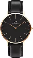 Laikrodis Daniel Wellington Classic 40 Sheffield RG Juodas DW00100127
