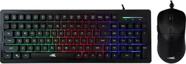 Baracuda Gaming membraninė klaviatūra su pele ORCA Gaming Combo, US išdėstymas, juodos spalvos (BGC-011)