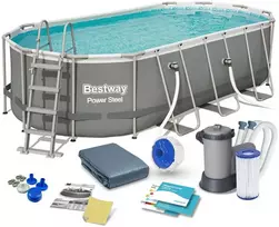 Karkasinis sodo baseinas 549 x 274 x 122 cm, 12 viename, „Bestway 56710“