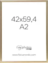 Nuotraukų rėmelis Focus Can-Can Shiny Gold 42x59,4 (A2)