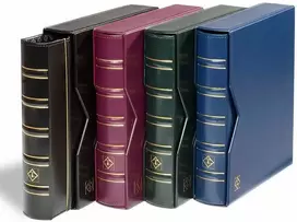 Albumas monetoms Optima "Classic" (Su įmautėm ir dėklu) (Juoda)