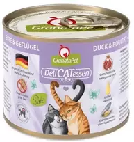 Fox4Pets Kačių Maistas - GRANATAPET DeliCATessen Antiena ir Paukštiena Drėgnas Maistas 200g Be Grūdų