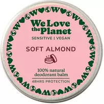 We Love The Planet Sensitive Vegan Dezodorantas Balm Soft Almond kreminis dezodorantas, 35 g