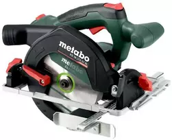 Akumuliatorinis diskinis pjūklas Metabo KS 18 LTX 57 BL; 18 V; 165x20 mm (be akumuliatoriaus ir pakrovėjo)