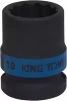 King Tony KING TONY TRUMPAS SUVEIKIMO LIZDAS 1/2" 12 SPALVŲ 19x38