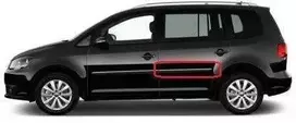 VAG VW TOURAN (07-15) Kairės galinės durų apsauginės juostos originalas 1T0853753E9B9