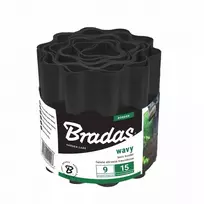 BRADAS banguotas vejos apvadas Juodas 9m x 10cm