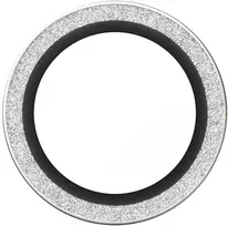 Panzer Glass Grūdintas stiklas na objektyvas PanzerGlass Hoops Glitter do iPhone Air sidabrinė