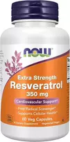 Now Foods Now Resveratrol Extra Strength 350 mg 60 kaps.