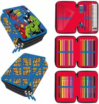 CERDÁ Marvel Avengers triple pencil case