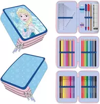 CERDÁ Disney Frozen Elsa triple pencil case
