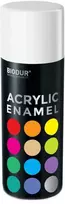 Akrilinė aerozolinė emalė BIODUR, balta matinė RAL9010, 400 ml
