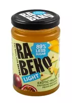 Rabeko Light Jam 230 g Egzotinių vaisių džemas less sugar