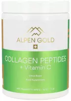 Maisto papildas Alpen Gold Kolageno Peptidai + Vitaminas C, 454 g