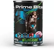 Game Dog PRIME BITE Monoprotein fazanas with berries – drėgnas ėdalas šunims – 400g