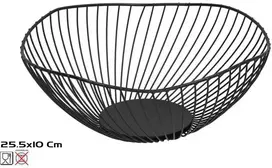 Metāla augļu trauks 25 5 x 10 cm KITCHEN&GO ()