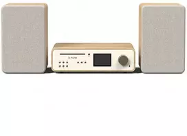 Cotton „Pure Classic“ stereo medvilnės audinys, baltas/ąžuolas, ES/JK