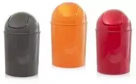 Bikuvalt Šiukšliadėžė plastikinė 8 l 19x22 cm įv. spalvų HR16429 (1)