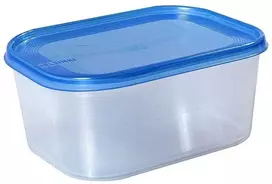 Plastikinė dėžutė maistui užšaldyti Plast Team 1.4L/19x13.9x7.9cm Helsinki