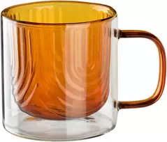 Allesken PETER HONEY puodelis 320 ml 9x13x9 cm dvigubomis sienelėmis