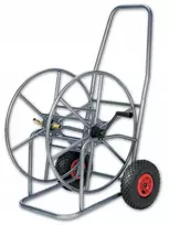 Nerūdijančio plieno žarnos vežimėlis 3/4''110m AG4410