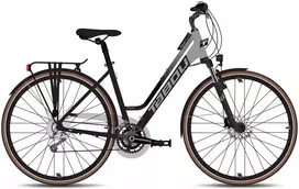 Dviratis Tabou Kinetic 3 W juodas-pilkas-M / 19" (Dydis: M / 19")