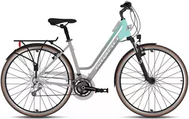 Dviratis Tabou Kinetic 2 W pilkas-mint-S / 17" (Dydis: S / 17")