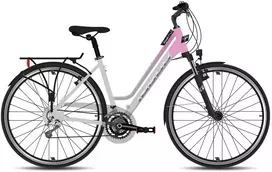 Dviratis Tabou Kinetic 2 JR W pilkas-pink-XS / 15" (Dydis: XS / 15")