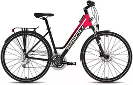 Dviratis Tabou Kinetic 4 JR W juodas-red-XS / 15" (Dydis: XS / 15")