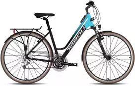 Dviratis Tabou Kinetic 2 JR W juodas-turq-XS / 15" (Dydis: XS / 15")