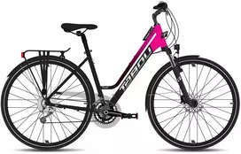 Dviratis Tabou Kinetic 3 W juodas-fuxia-S / 17" (Dydis: S / 17")