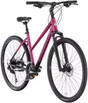 Dviratis Tabou Flow 4 W 17 juodas-fuxia-S / 17" (Dydis: S / 17")