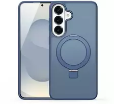 Dėklas Dux Ducis Yind Magnetic Stand Samsung S947 S26 Plus tamsiai mėlynas