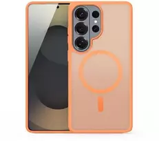 Dėklas Dux Ducis Yind MagSafe Samsung S948 S26 Ultra oranžinis