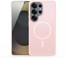 Dėklas Dux Ducis Yind MagSafe Samsung S948 S26 Ultra rožinis