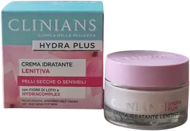 Drėkinamasis veido kremas Clinians Hydra Plus, 50 ml