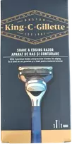 Skustuvas King C. Gillette Shave & Edging Razor
