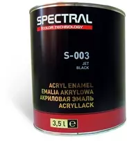 SPECTRAL Dažai S-003 Jet Juodas 3.5l