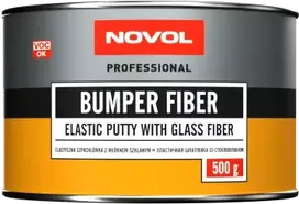Glaistas plastikui 0,5kg BUMPER FIBER 1×18