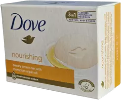 Muilas Dove maitininantis Beauty Kreminis Bar su marokiniu argano aliejumi, 90 g.X12vnt.