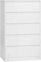 Songmics Komoda 40x119.4x97.5 cm Balta Mediena