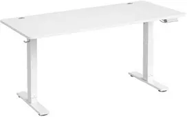 Songmics Elektrinis aukščio reguliuojantis rašomasis stalas 140 x 80 cm