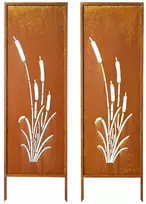 Vevor Metalinė privatumo pertvara 50 x 160 cm