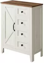 Songmics Vonios spintelė 30 x 60 x 80 cm