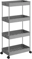 Songmics Vežimėlis 22 x 40 x 88 cm